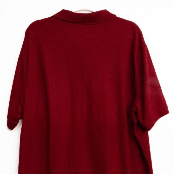 Saddlebred Red Polo Shirt XXL 60% Cotton 40% Polyester Mens Casual Wear - Picture 8 of 8